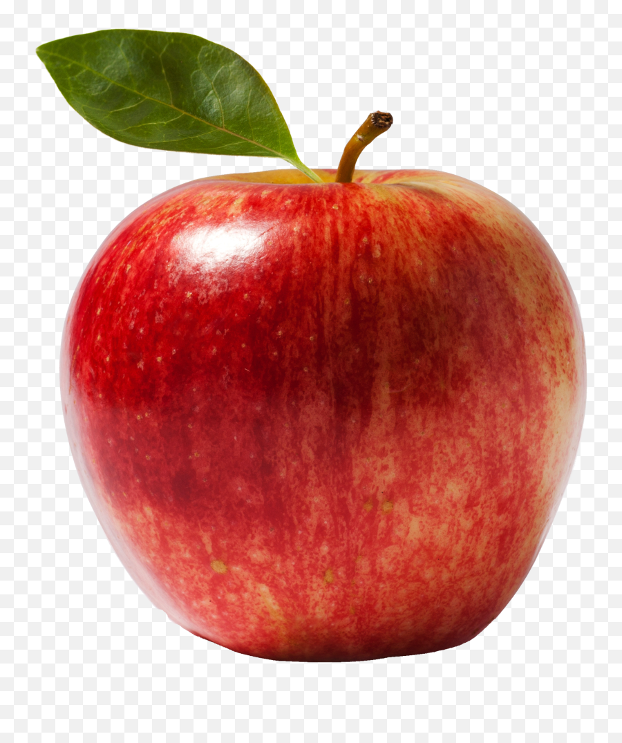 Apple Png - Apple With Leaves Png Emoji,Apple Png