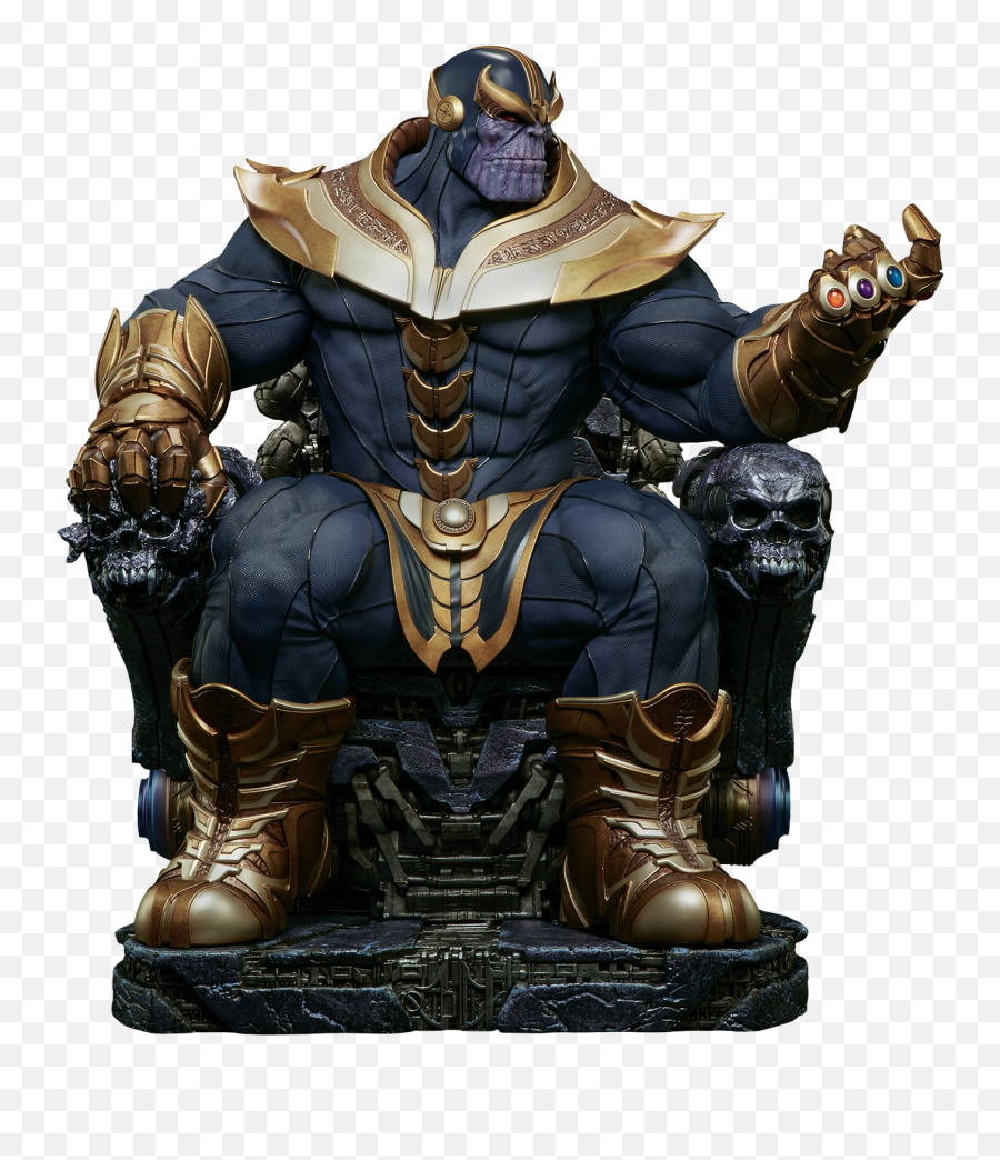 Infinity Gauntlet - Thanos Sitting Transparent Emoji,Infinity Gauntlet Transparent