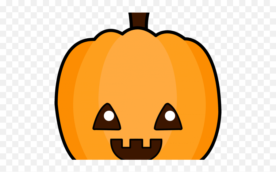 Pumpkin Clipart Basic - Cute Pumpkin Png Download Full Happy Emoji,Pumpkin Clipart