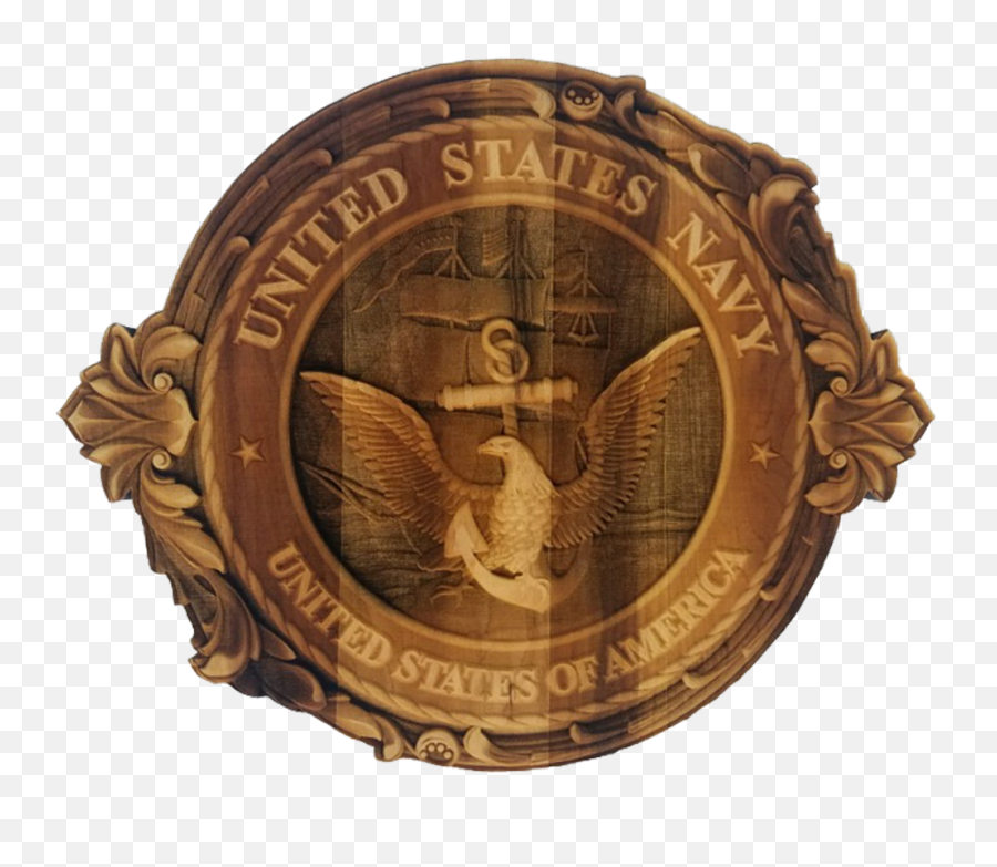 3d Engraved United States Navy Crest - Navy Career Counselor Emoji,United States Navy Logo