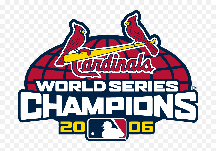 St Louis Cardinals Baseball Cards St Louis Cardinals - Won The World Series In 2006 Emoji,Cardinals Logo