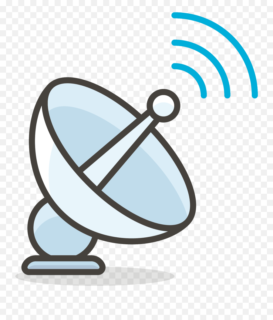 Satellite Antenna Emoji Clipart - Imagenes De Antenas Animadas,Satellite Clipart