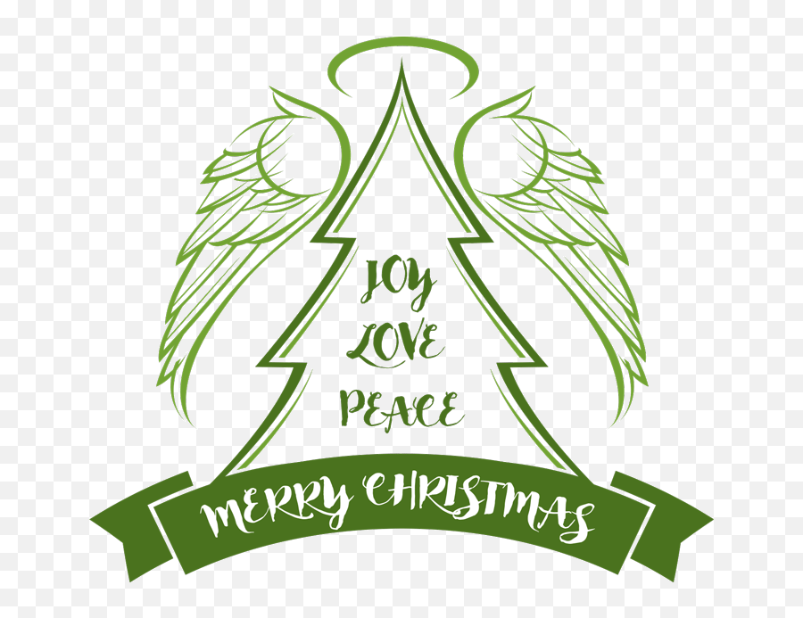 Christmas Angel Tree - Language Emoji,Christmas Angel Clipart