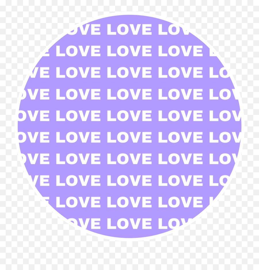 Download Hd Purple Aesthetic Pastel Icon Circle Love Tumblr - Purple Circle Aesthetic Png Emoji,Tumblr Icon Transparent