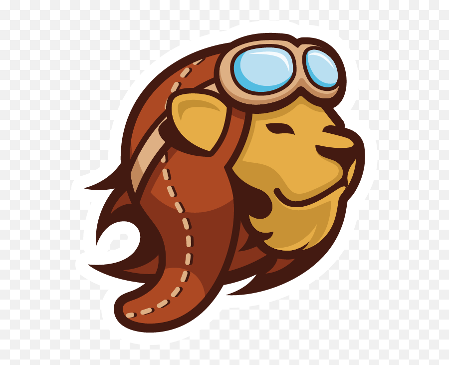 Tool - Icon Landing Lion Logo Clipart Full Size Clipart Ugly Emoji,Orange Lion Logo
