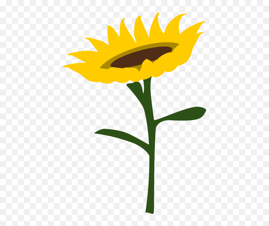 Sunflower Clipart Free Svg File - Fresh Emoji,Sunflower Clipart