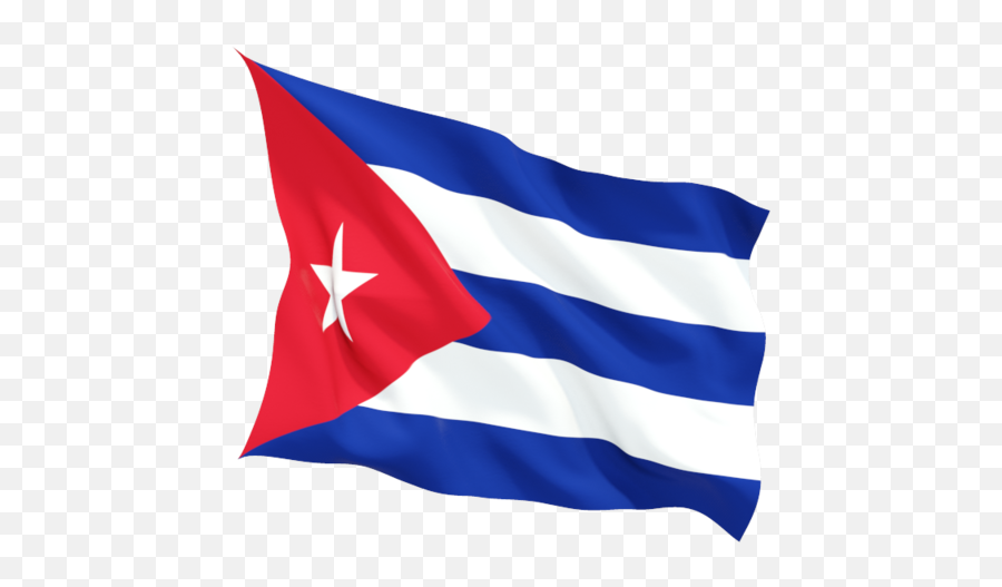 Cuba Flag Waving Png Clipart - Cuba Flag Png Emoji,Cuba Flag Png
