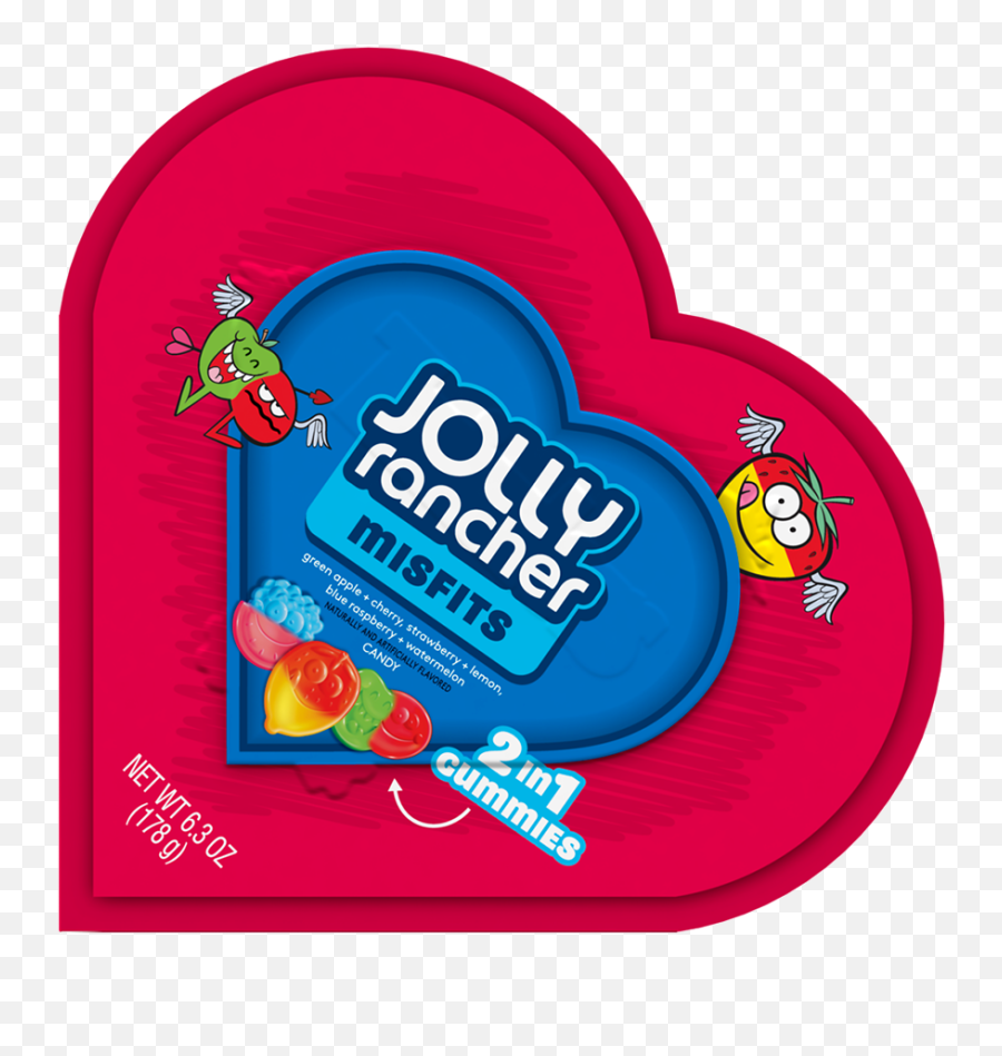 Jolly Rancher Misfits 2 In 1 Gummies - Language Emoji,Jolly Rancher Logo