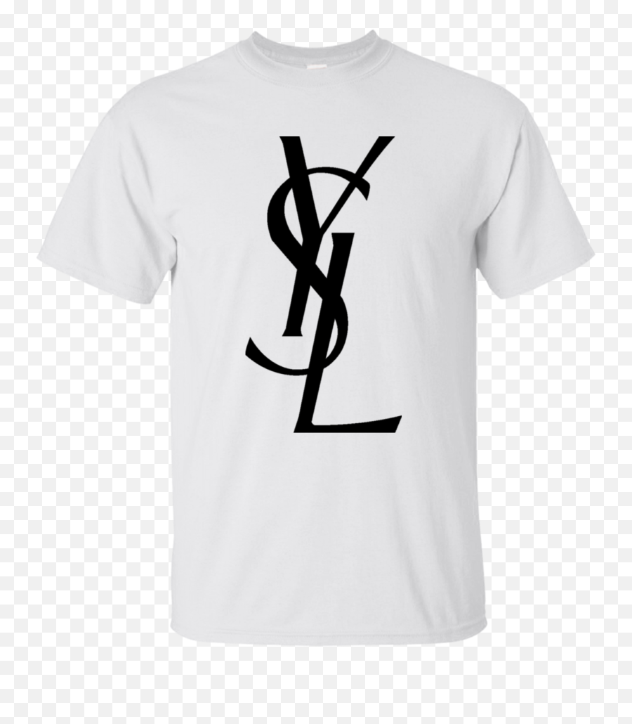 Ysl Yves Saint Laurent Logo T - Ysl Sweater Emoji,Ysl Logo