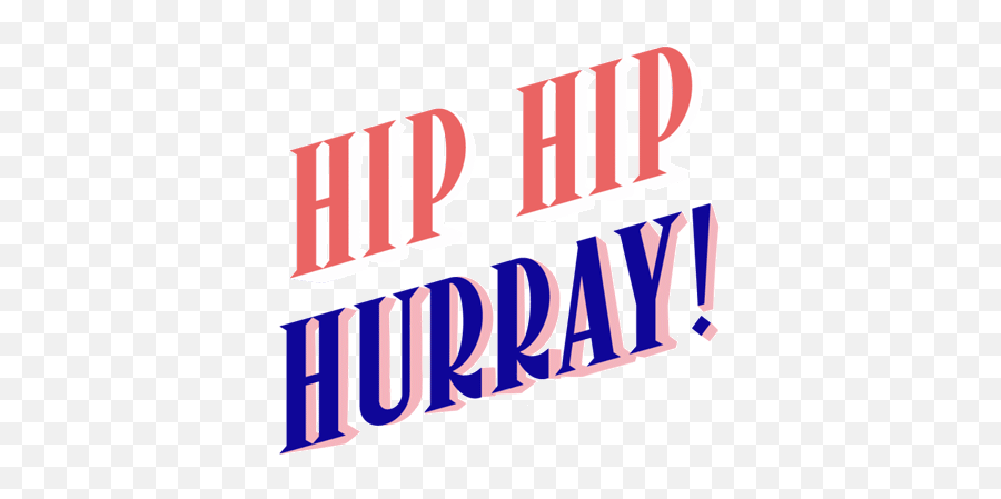 Hurray Gif And Sticker Pack To Liven Up Conversations - Hep Hep Hooray Clipart Gif Emoji,Hooray Clipart