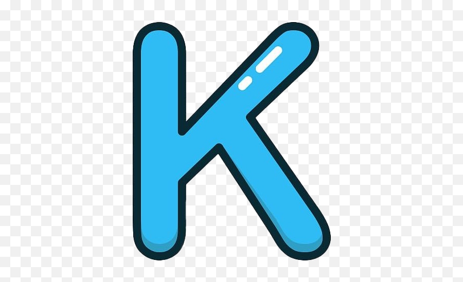 K Letter Png Clipart - Letter K Clipart Png Emoji,Letter Clipart