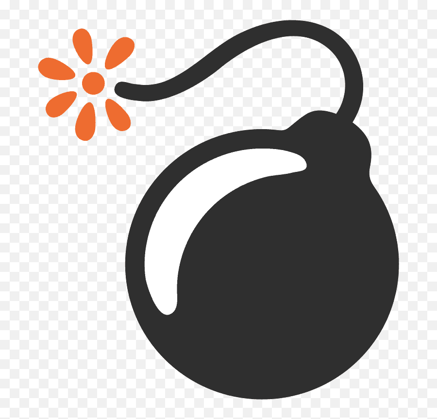 Bomb Clipart Transparent Background 6 - Clipart World Emoji,Bomb Clipart Black And White