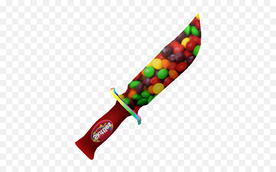 Skittle Knife - Dot Emoji,Skittles Logo