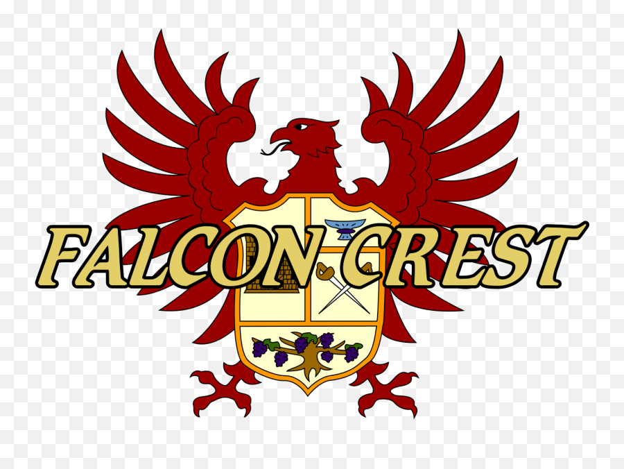 Falcon Logo - Falcon Crest Transparent Png Original Size Transparent Falcon Crest Logo Emoji,Falcon Logo