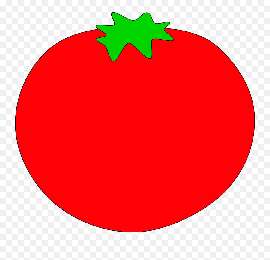 Tomato Vegetable Plant - Clipart Of Red Objects Png Emoji,Objects Png