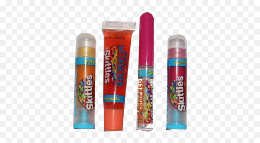 Download Lip Smacker Skittles Lip Gloss Png Image With No Emoji,Lip Gloss Png