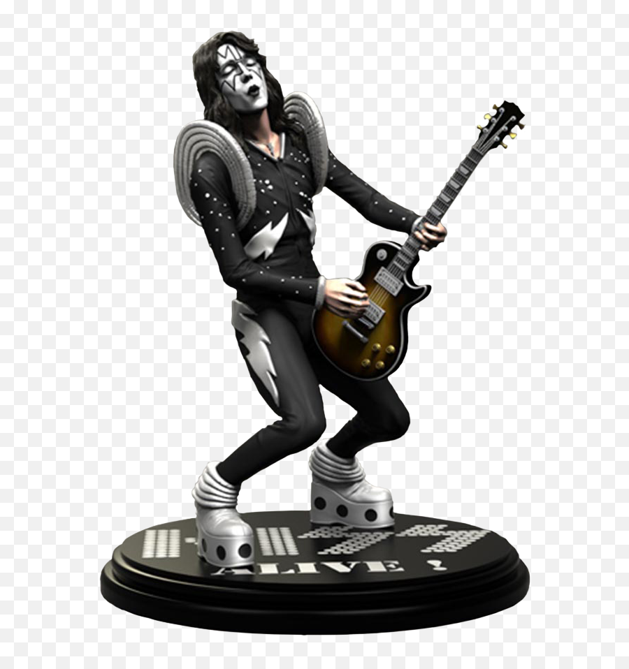 Download Ace Frehley Alive Rock Iconz 19th Scale Statue Emoji,Scale Transparent Background