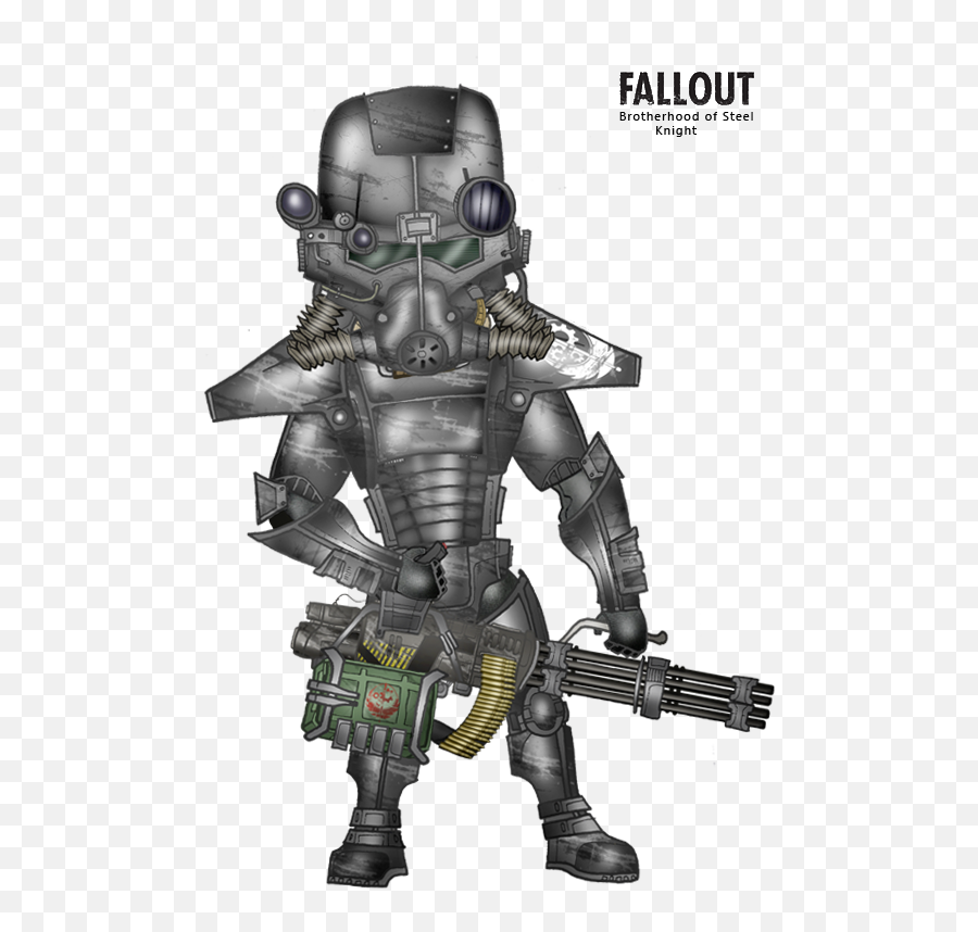 Download Hd Brotherhood Of Steel Knight Fallout 3 Armors Emoji,Fallout 3 Png
