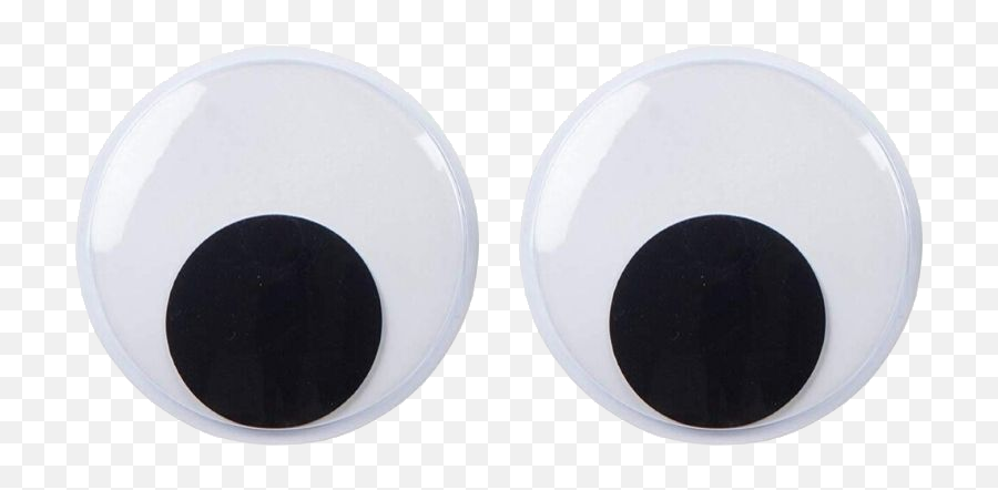 Two Giant Googly Eyes Pair - Two Transparent Googly Eyes Emoji,Googly Eyes Png