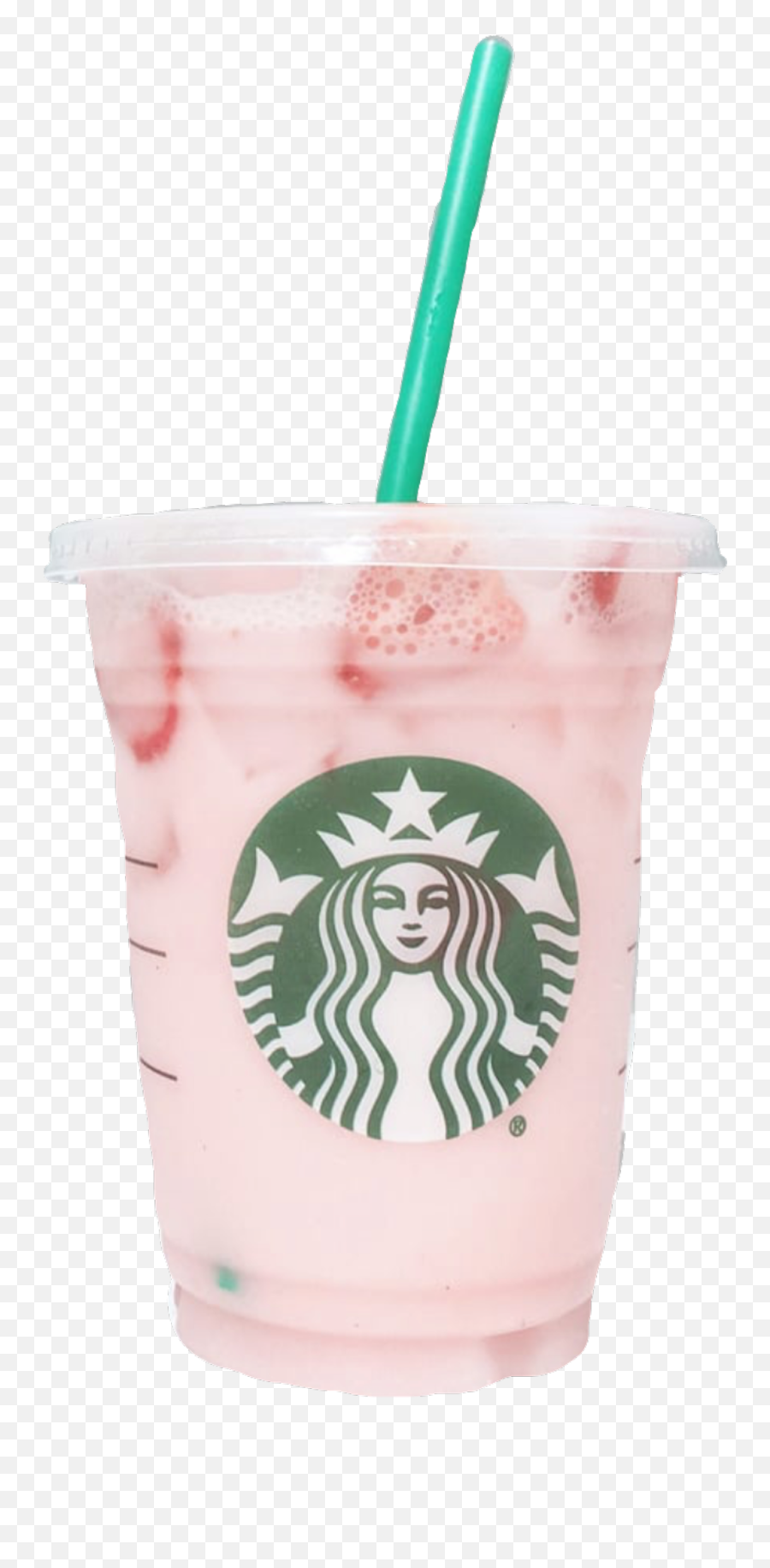 Download Starbucks Pinkdrink Pink Drink Iced Coffee - Starbucks Logo Png Emoji,Drink Png