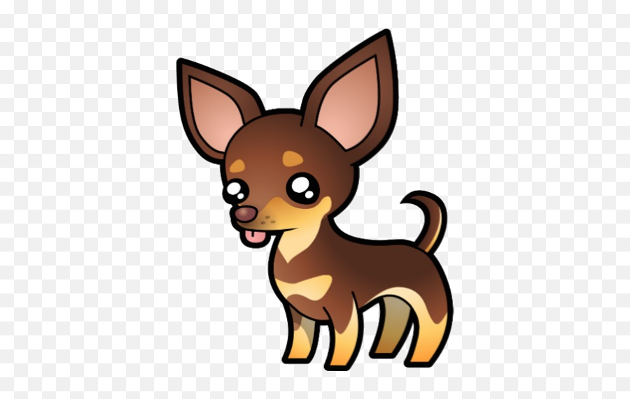 Chihuahua - Dog Cartoon Images Animal Figure Emoji,Chihuahua Clipart