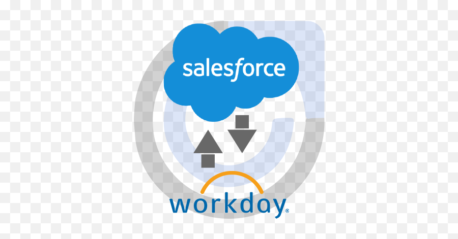 Workday Logo - Salesforce Service Cloud Png Png Download Emoji,Salesforce Logo