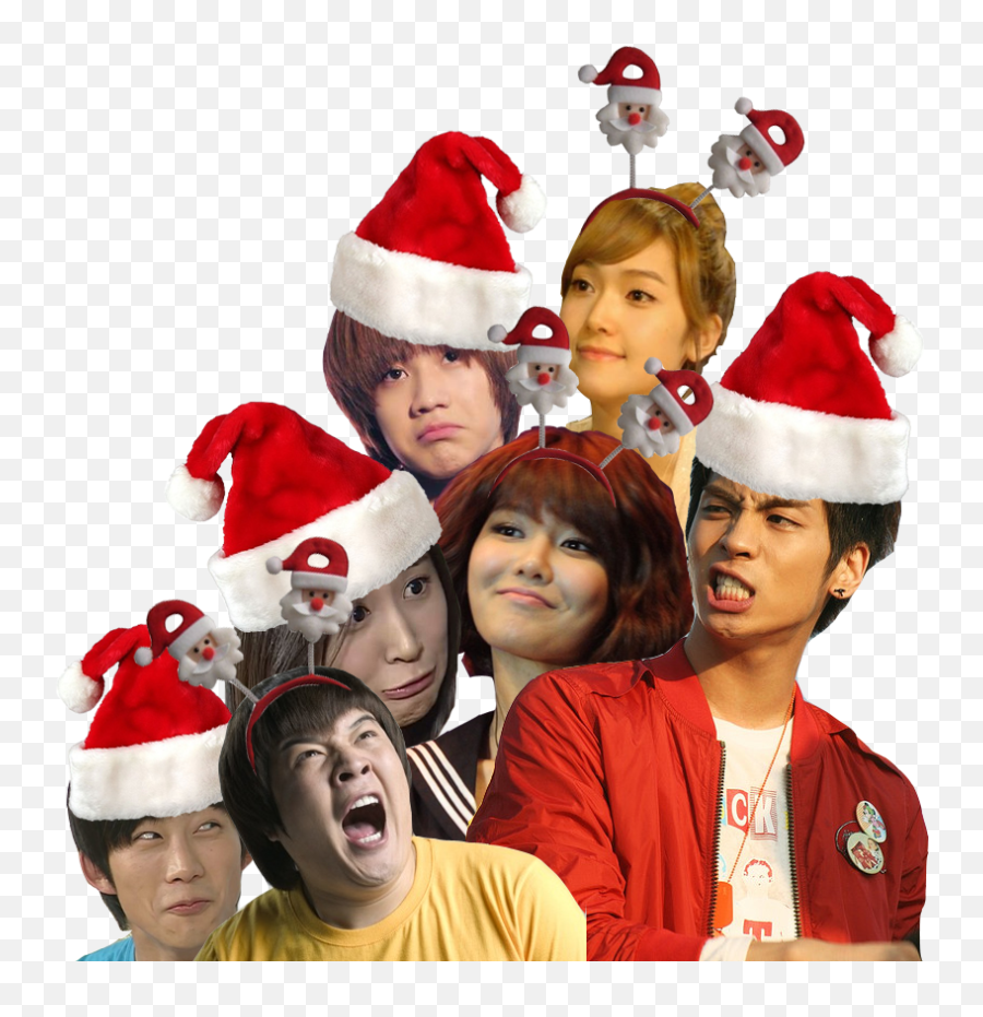 Download Transparent Kpop Christmas Banner - Christmas Kpop Christmas Png Emoji,Christmas Transparent
