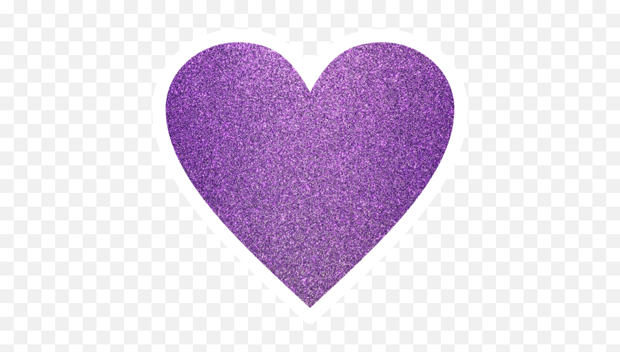 Download Clipart Transparent Stock Ftestickers Heart Glitter - Sparkle Purple Glitter Heart Png Emoji,Heart Clipart Transparent