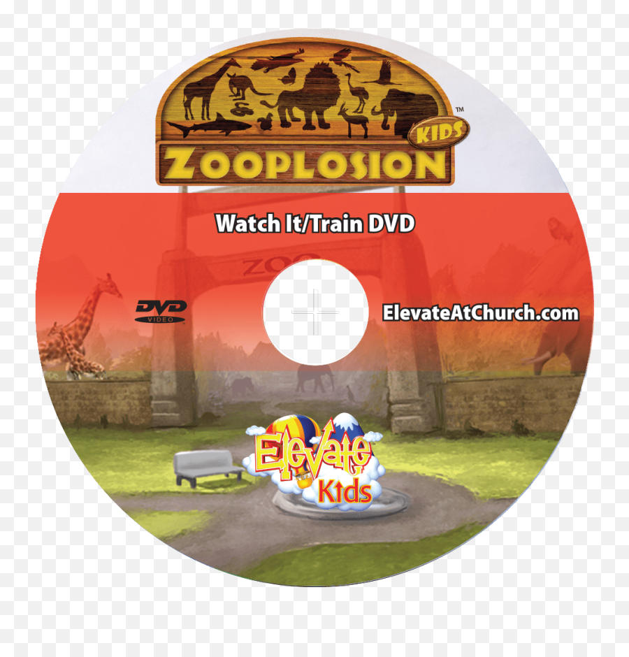 Zooplosion Kids Watch Ittrain Dvd - Tree Emoji,Dvd Video Logo