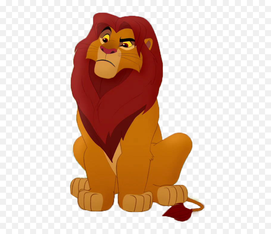 Lion King Simba Clipart Transparent Png - Lion King Simba Emoji,Simba Png