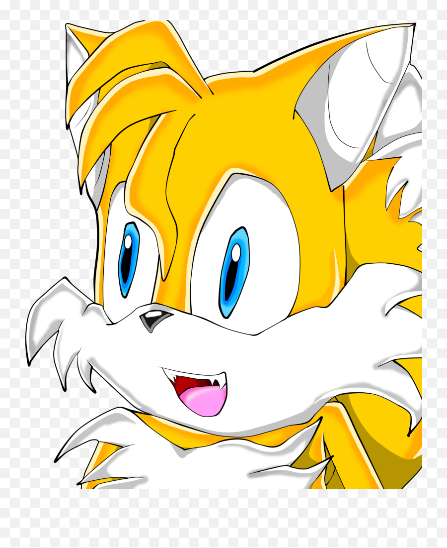 Download Tail Clipart Sonic Adventure - Tails Full Size Fictional Character Emoji,Tail Clipart