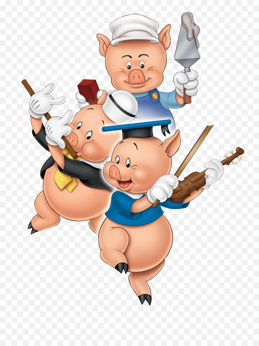 Three Little Pigs Png Transparent Png - Three Little Pigs Png Emoji,Pigs Clipart