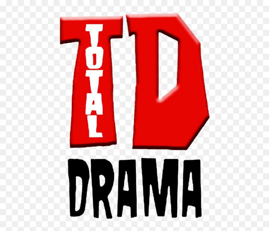 Total Drama Logo - Total Drama Logo Transparent Emoji,Drama Png