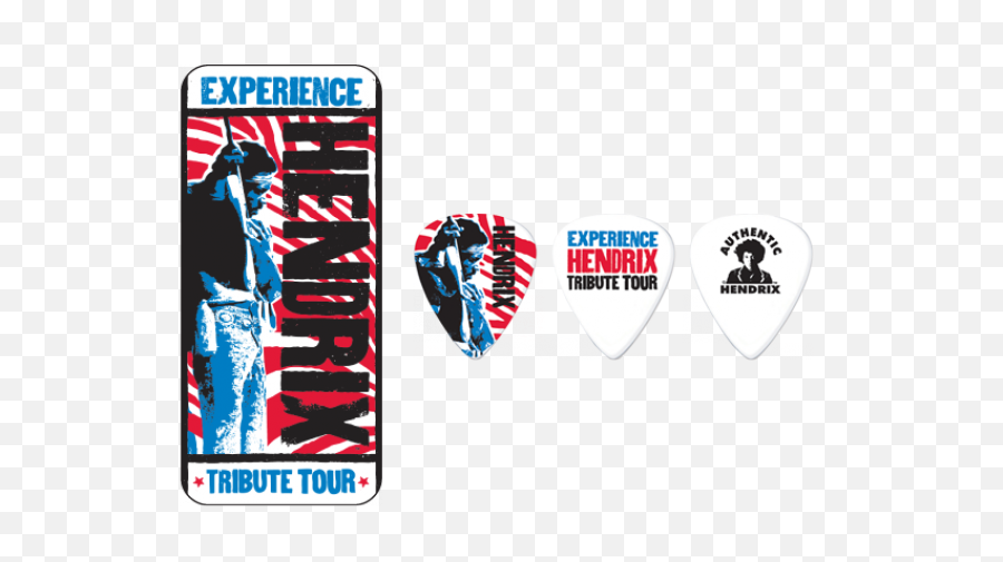 Jim Dunlop Jimi Hendrix Jh - Hendrix Mediator Tribute Tour Emoji,Jimi Hendrix Logo