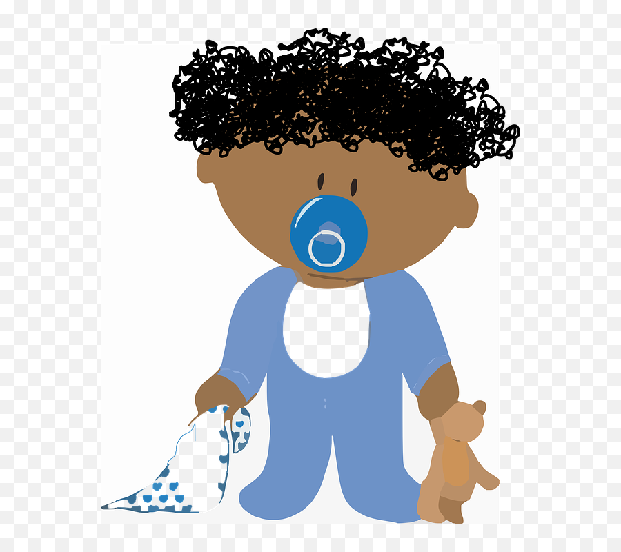 Library Of African American Baby Boys - Black Boy Baby Clipart Emoji,Baby Boy Clipart