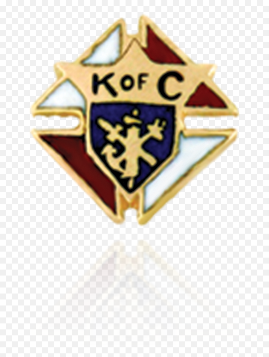 Knights Of Columbus Tube Emblems - 14k Yellow Masonic Emblem Solid Emoji,Knights Of Columbus Logo