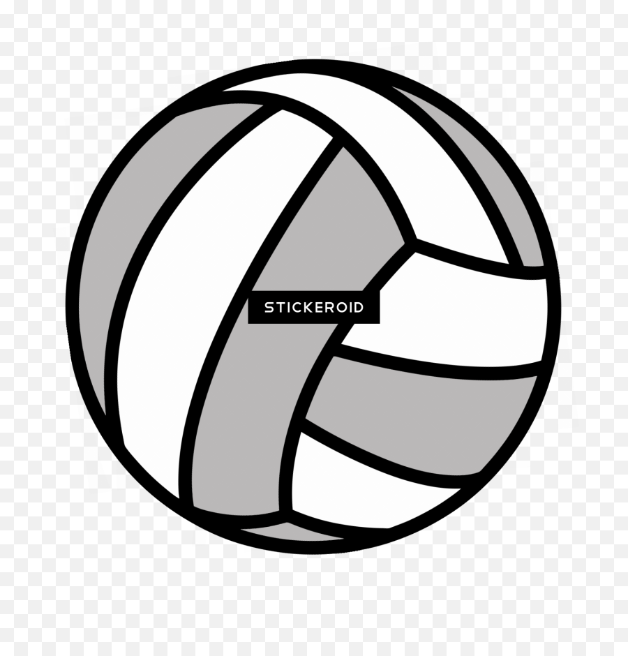 Volleyball Clipart - For Basketball Emoji,Volleyball Clipart