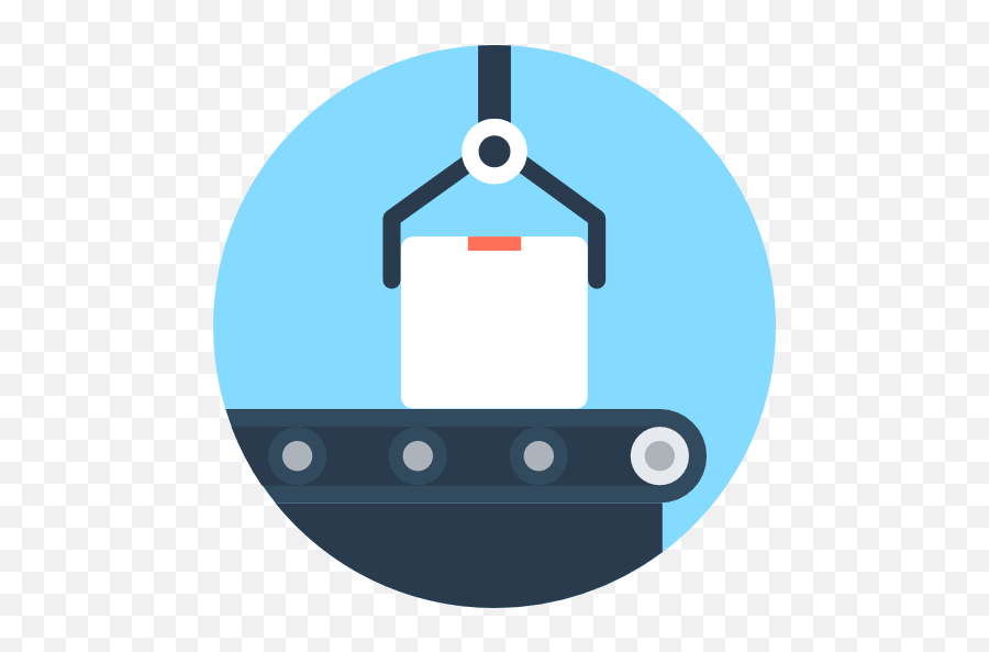 Engineering And Manufacturing - Manufacturing Flat Icon Emoji,Conveyor Belt Clipart