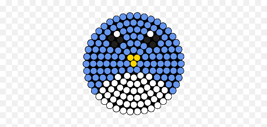 Bird Circle Perler Bead Pattern Bead Sprites Animals Emoji,Circle Pattern Png