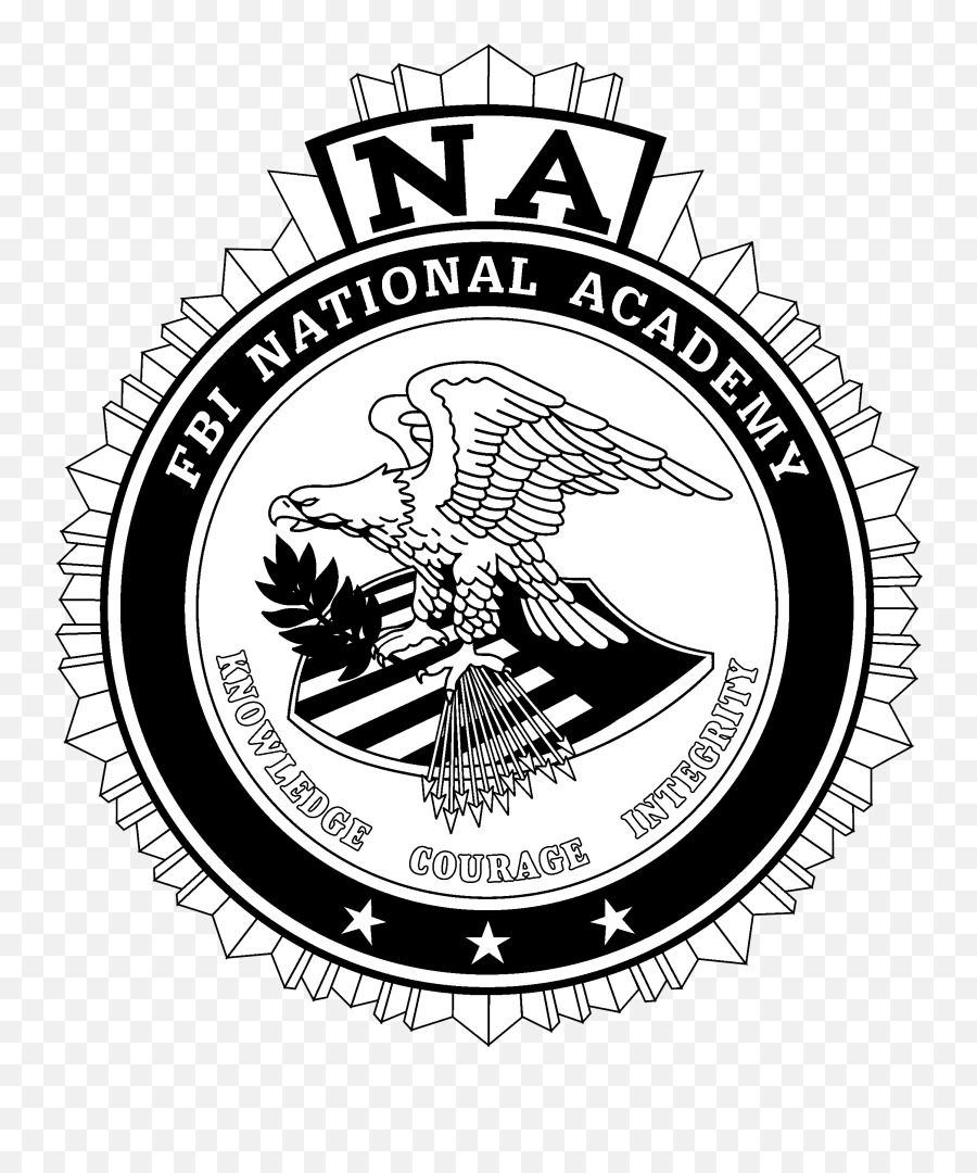 Download Hd Fbi Na - Fbi National Academy Black And White Emoji,Fbi Png