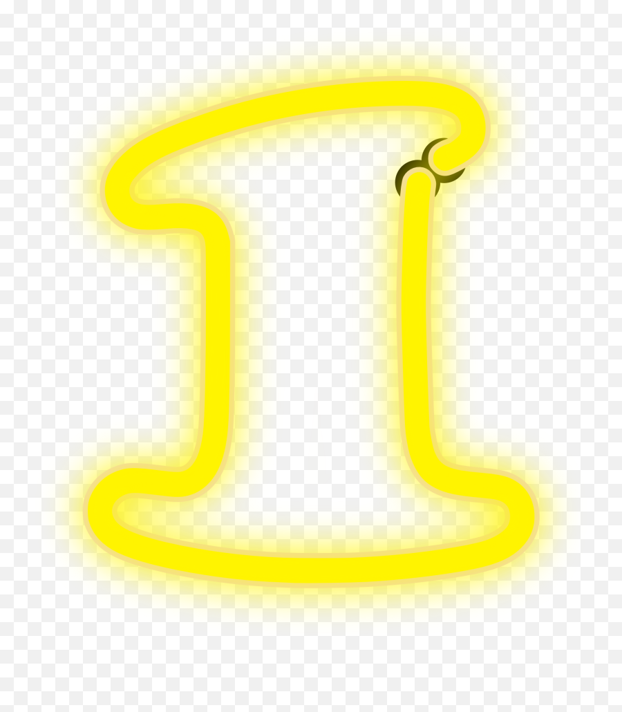 Drawn Neon Number One Free Image Download Emoji,Neon Clipart