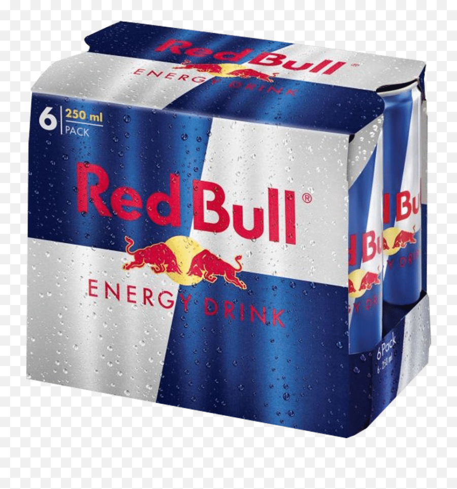 Red Bull Energy Drink 250 Ml Pack Of 6 Emoji,Red Bull Can Transparent