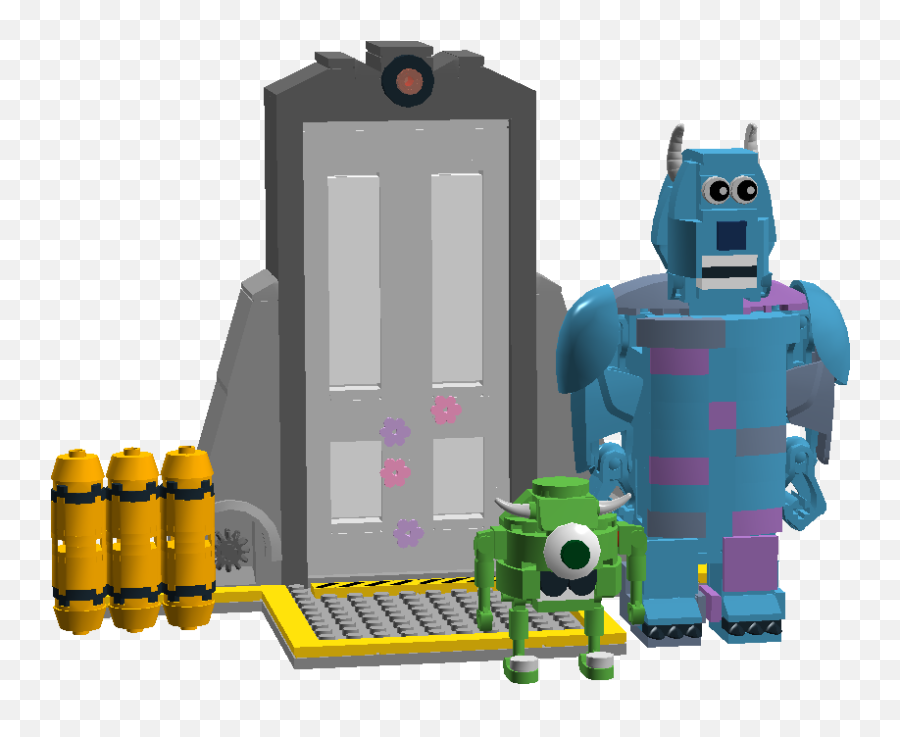 Lego Ideas - Monsteru0027s Inc Mike And Sulley Emoji,Mike Wazowski Png