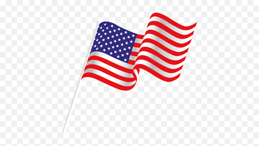 American Flag Png Transparent Pic Png - Transparent Background Flag Clipart Emoji,American Flag Png