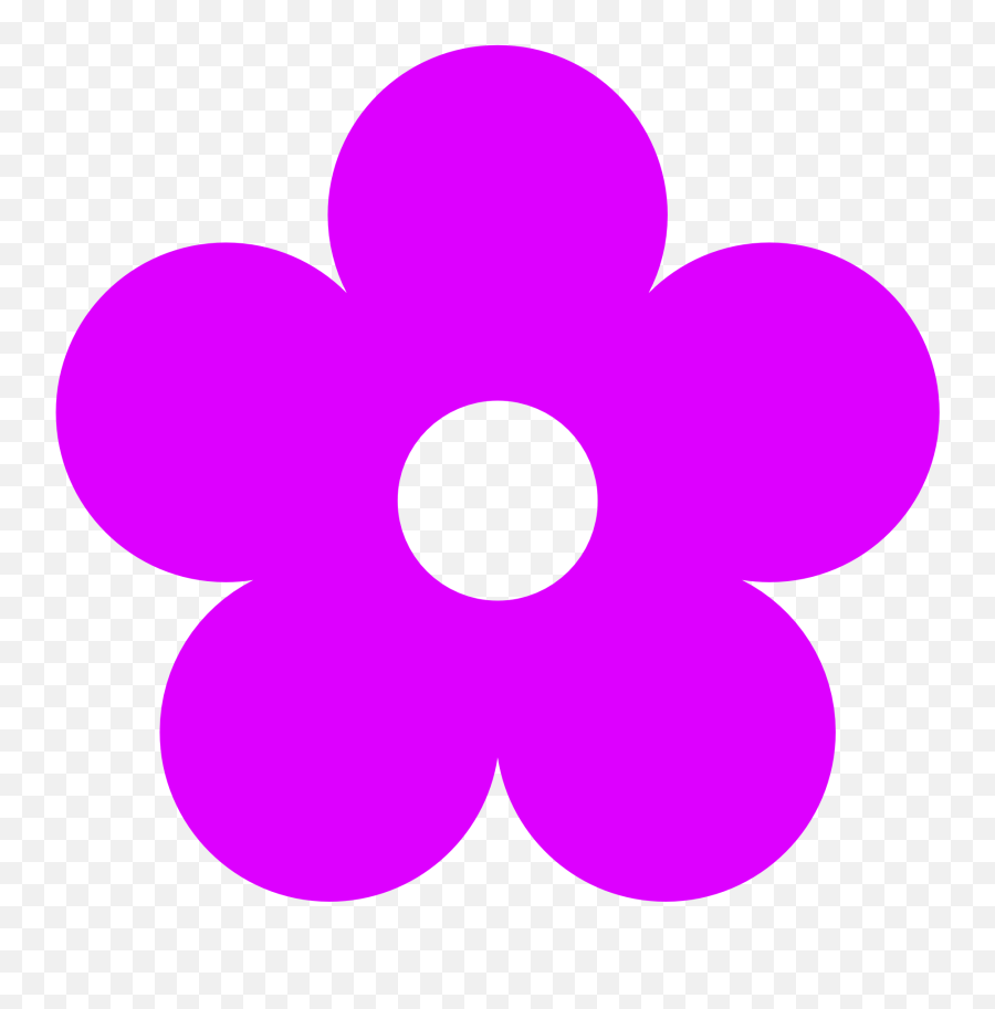 Flowers Clipart Animated Flowers - Purple Flower Clipart Emoji,Flowers Clipart