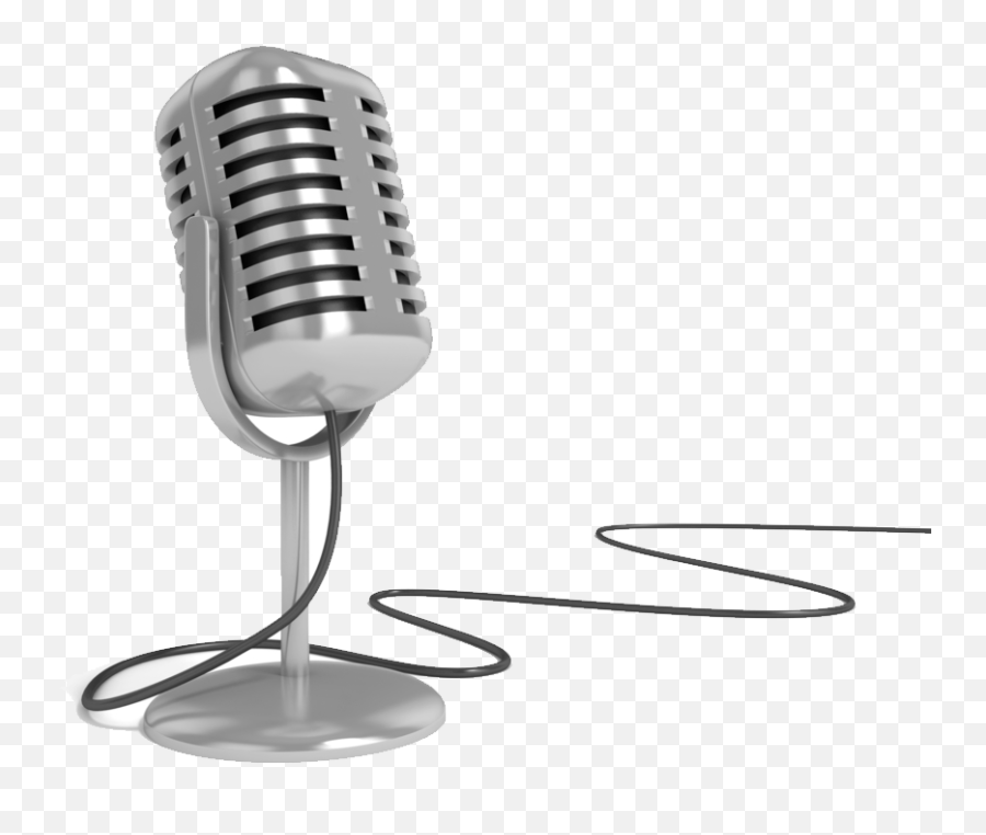 Radio Mic Png - Radio Host Microphone 3493168 Vippng Voice Mike Png Emoji,Mic Png