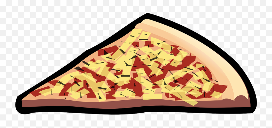 Free Clip Art Slice Emoji,Pizza Slice Clipart