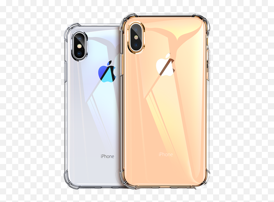 Fashion Transparent Silicone Phone Case For Iphone X Xs Xr Xs Max 8 7 6 6s Plus Luxury Clear Bumper Airbag Protection Back Cover - Iphone Xsr Emoji,Iphone X Transparent