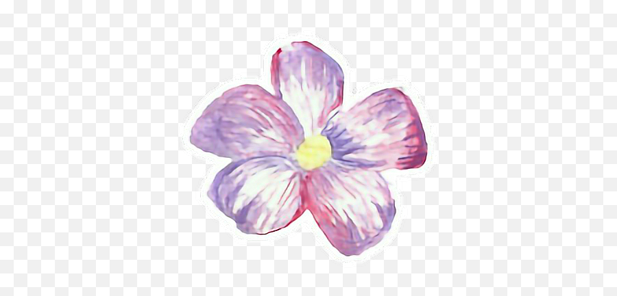 Mandala Png Tumblr Emoji Flor Png - Flowers Sticker,Flor Png