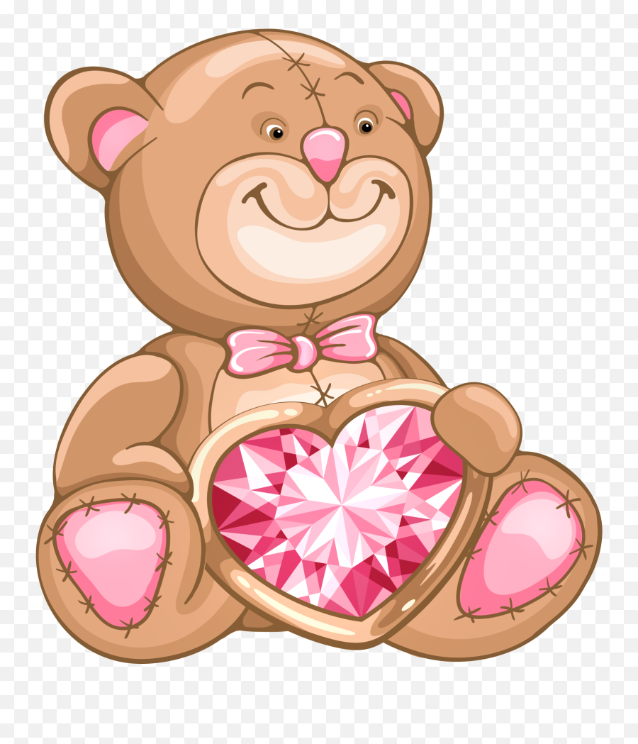 19 Bear Clipart Basketball Huge Freebie Download For - Teddy Png Image Valentines Day Transparent Background Emoji,Teddy Bear Clipart